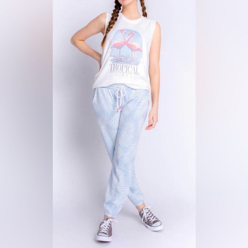 NWT PJ Salvage Tropical Vibes Jogger - Picture 2 of 15